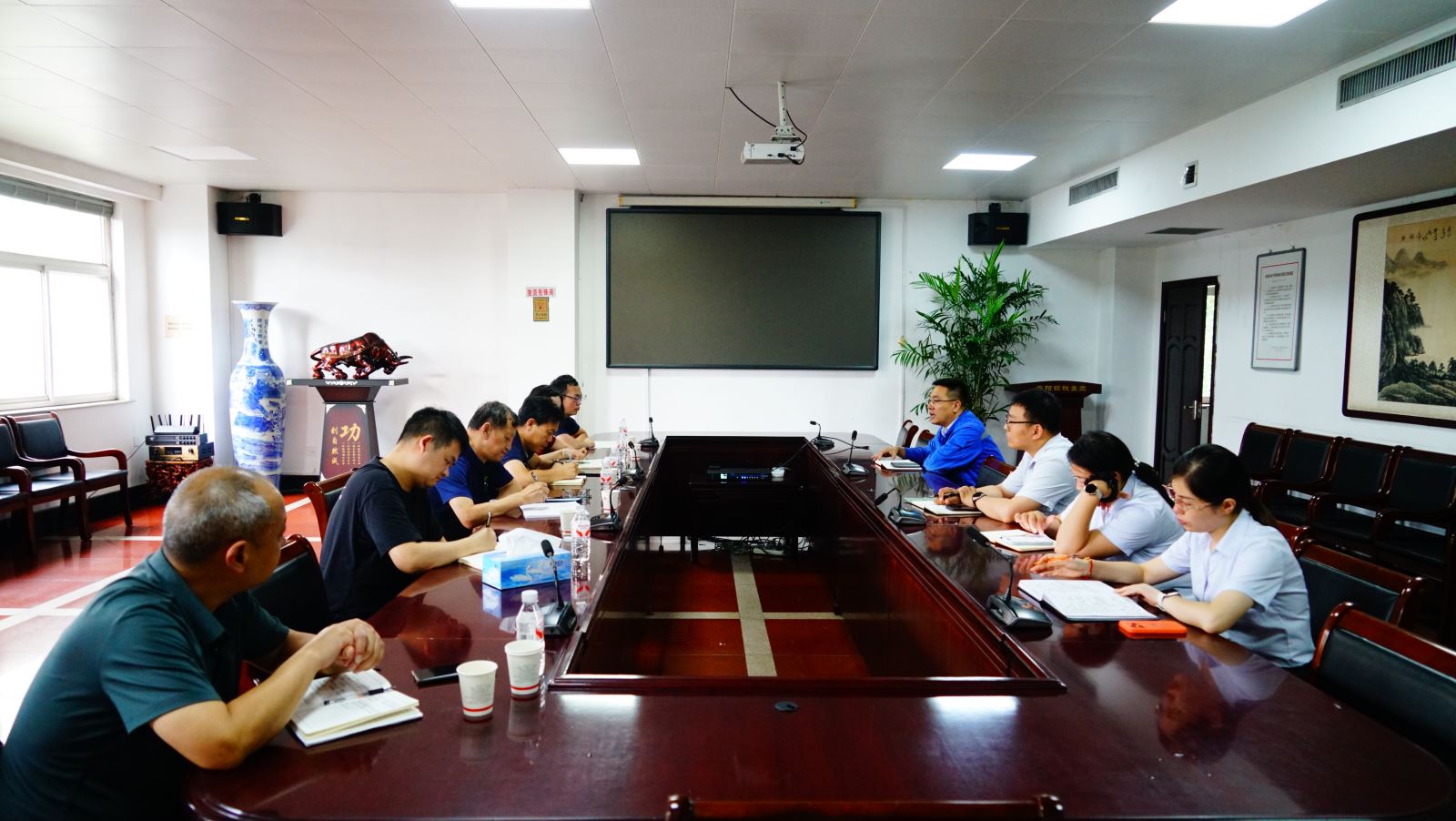 邯鄲市發(fā)改委到普陽開展調(diào)研